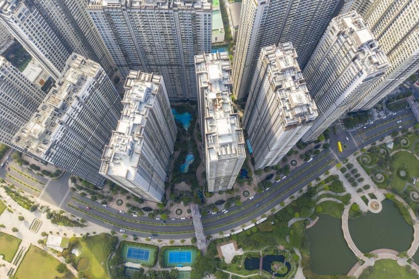 Chung cư Vinhomes Central Park cho nuôi chó mèo nhưng tùy ban quản lý từng tòa nhà.