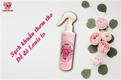 XỊT KHỬ MÙI THÚ CƯNG LƯU GIỮ HƯƠNG THƠM LÂU 