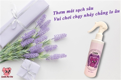 XỊT KHỬ MÙI DƯỠNG LÔNG CHO THÚ CƯNG HIỆU QUẢ NHẤT HIỆN NAY 